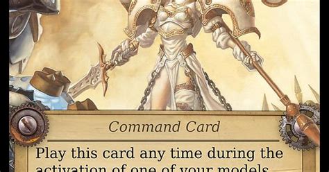 Warmachine Mkiv Command Cards Album On Imgur