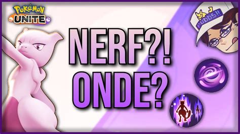 Outro nerf no Mewtwo KKKKK Pokémon Unite YouTube