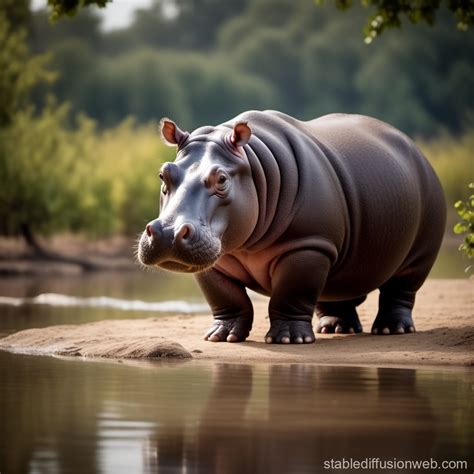 Hippo's Pooping Habits | Stable Diffusion Online