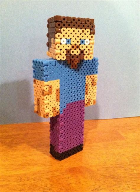 Minecraft Steve Perler By Dorkking12 On DeviantART Minecraft Steve