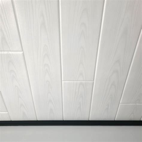 Whitewash Wood Ceiling Planks (pack of 12) ☑️ Talissa Decor - Ceiling ...