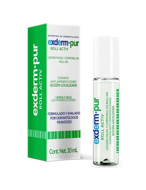 Precio Exderm Pur Roll Activ 10 Ml Farmalisto MX