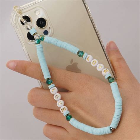 Y2k Boho Beaded Phone Charm Strap Phone Charm Eye Jewelry Evil Eye