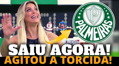 BOMBA SERÁ QUE ISSO VAI PREJUDICAR O PALMEIRAS ULTIMAS NOTICIAS DO