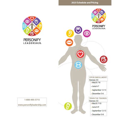 2023 Schedule and Price List - Personify Leadership