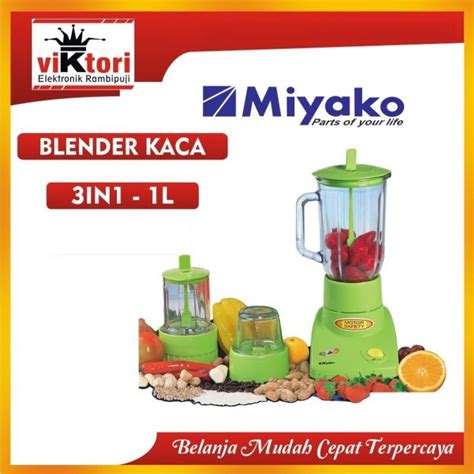 Jual MIYAKO BL 302 GSG BLENDER MIYAKO KACA 1L BL 302GSG BLENDER