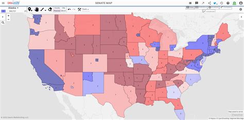 If the Senate Map was drawn like the House of Representatives.Link to ...