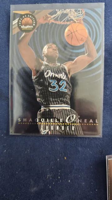 Shaquille O Neal Skybox Premium Thunder And Lightning A Must Have