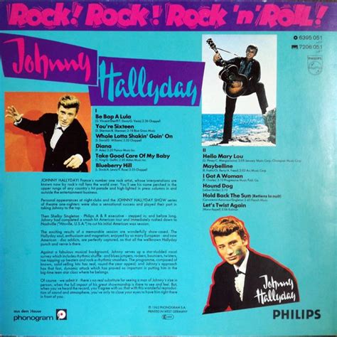 Johnny Hallyday Discographie étrangère Allemagne