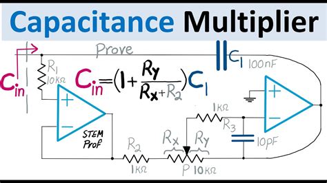 Variable Capacitance Multiplier Design With Op YouTube