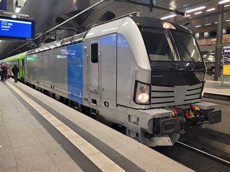 Railpool Vectron At Berlin Hbf Tief With The Arr Flickr