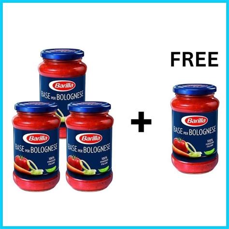 Buy Get Free Barilla Base For Bolognese Pasta Sauce With