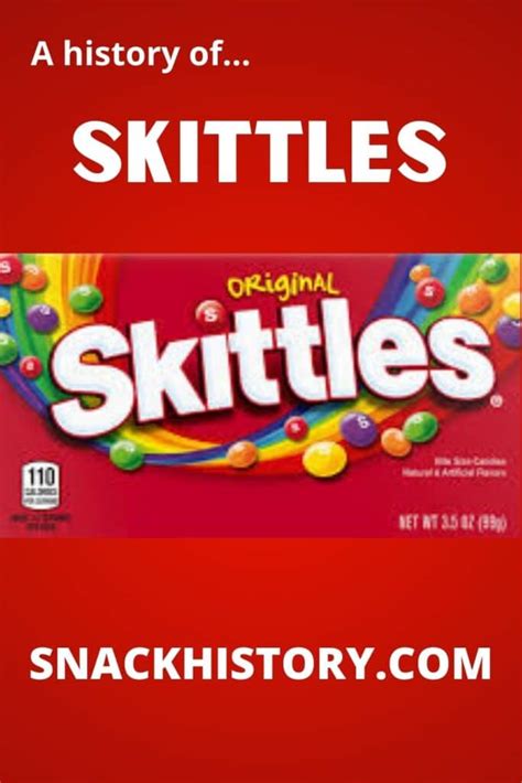 Skittles (History, Flavors, FAQ & Commercials) - Snack History