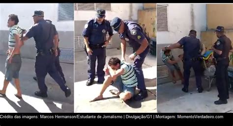 Gcm Quebra Punho De Morador De Rua Em Sp