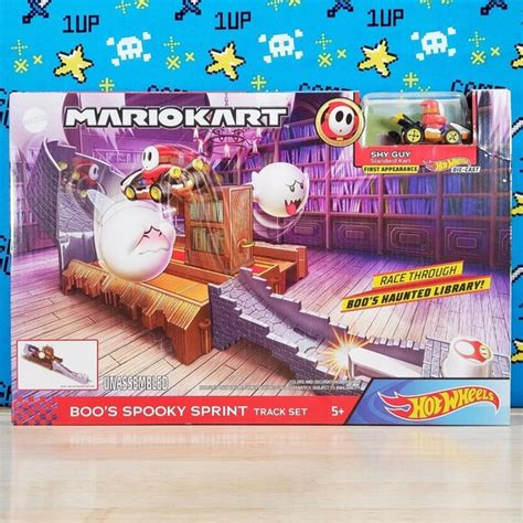 Toys Hot Wheels Super Mario Mariokart Boos Spooky Sprint Circuit Collectible Track Poshmark