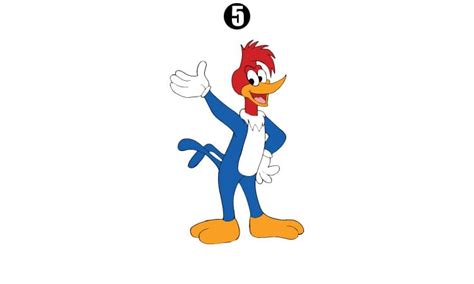 Woody WoodPecker Drawing Step By Step - Cool Drawing Idea