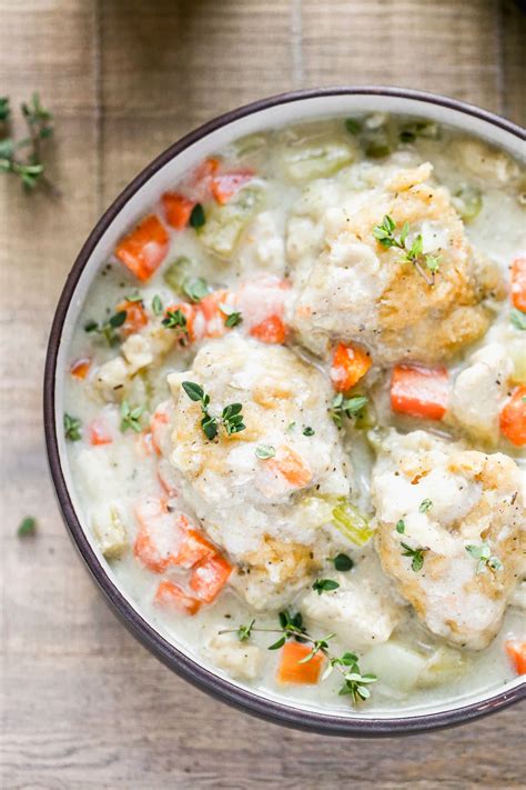 Crock Pot Chicken and Dumplings – WellPlated.com