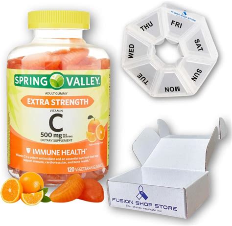 Amazon Spring Valley Vitamin C Gummies For Adults Extra Strength