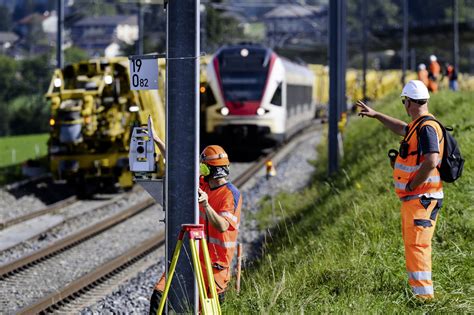 Bahn Ausbau F Hrt Zu L Ngeren Reisezeiten Und Anschlussbr Chen