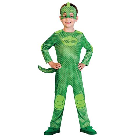 Pj Masks Gekko Costume Age 7 8 Years 1 Pc Amscan International