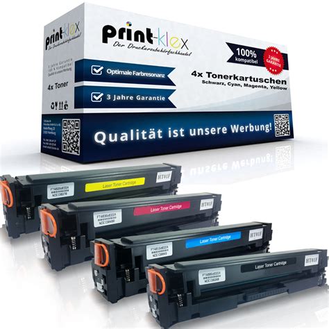 4x Printer Xl Toner Für Canon 054h I Sensys Mf 643 Cdw Mf 645 Mf 645 Cx