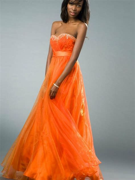 Orange Wedding Dresses