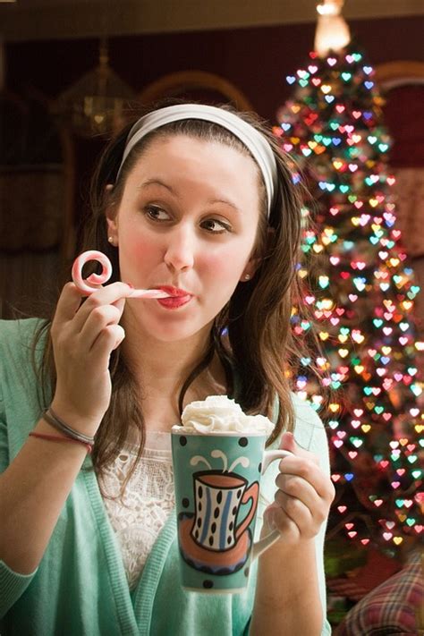 Woman Drinking Hot Chocolate Free Photo On Pixabay