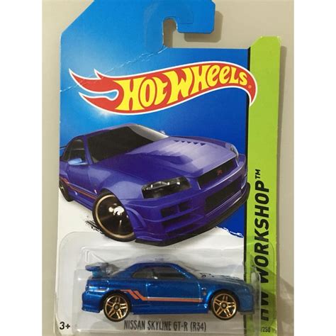 Hot Wheels Nissan Skyline Gt R R Shopee Brasil