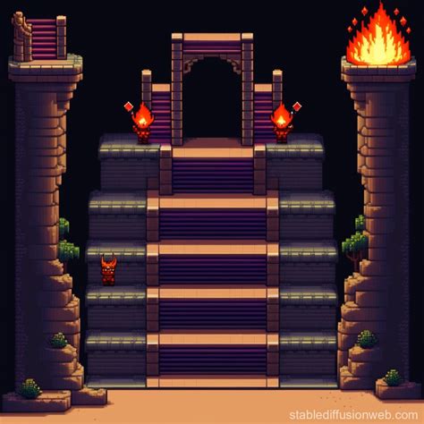 Stairway To Hell In Top Down Rpg Stable Diffusion Online