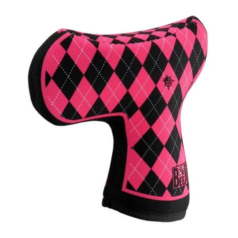 Simple Hot Pink Golf Headcovers