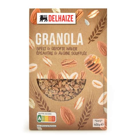 Delhaize Granola Epautre Avoine Souffl E Gr Delhaize