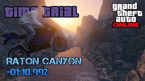 Gta Time Trial Raton Canyon Youtube