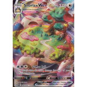 Snorlax VMAX 142 202 SWSH01 Sword Shield