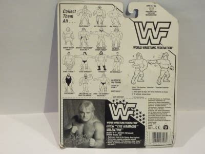 Greg The Hammer Valentine WWF Hasbro 1991 Series 3 MOC