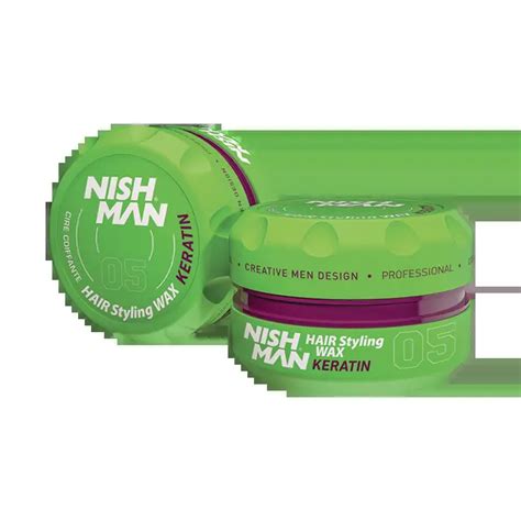 NISHMAN Воск для укладки волос 05 KERATIN 100мл