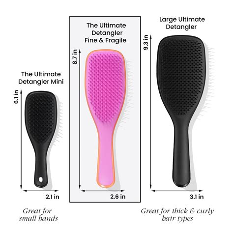 Tangle Teezer The Fine And Fragile Ultimate Detangling Brush Dry And