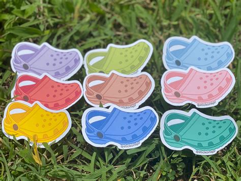 Crocs Stickers | Etsy