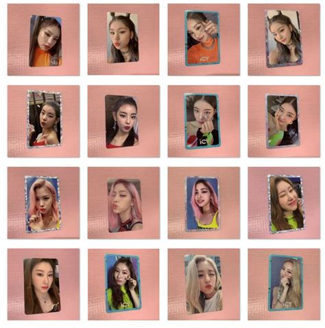 Itzy Official Photocard Only 1st Mini Album Itz Icy Photo Card Select