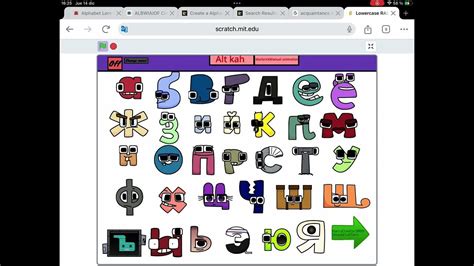 Russian Alphabet Lore Lowercase Interactive Ralr Youtube