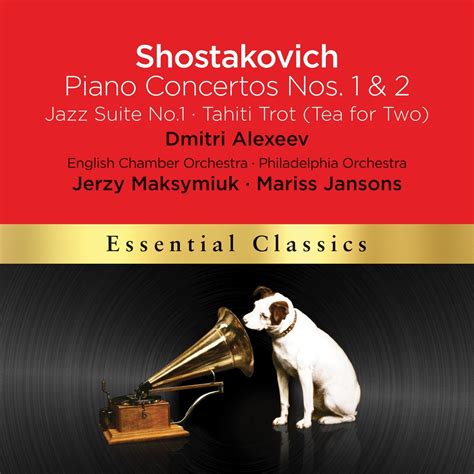 Shostakovich Piano Concertos Nos 1 And 2jazz Suite No 1 Cd