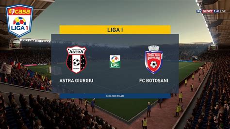 Fifa Astra Giurgiu Vs Fc Botosani Liga Youtube