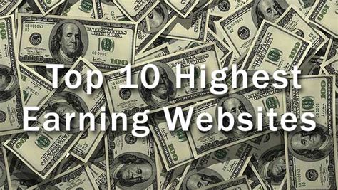 Top 10 Highest Earning Websites In The World