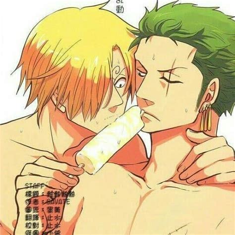 Zoro X Sanji Zosan One Piece