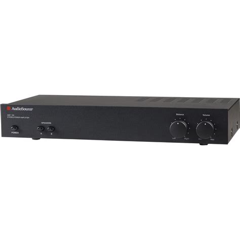 Audiosource Amp100vs Amplifier - 100 W Rms - 2 Channel - 0% Thd - 20 Hz ...