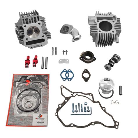 Tb 143cc Big Bore Kit Race Head V2 And Intake Kit Klx110 02 09