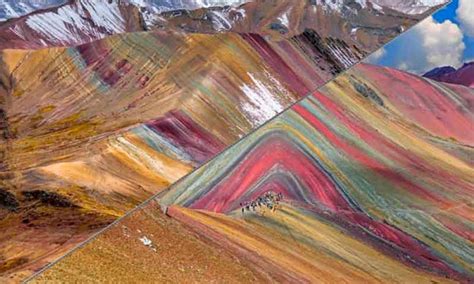 The Rainbow Mountains Of Cusco Vinincunca Vs Palcoyo PERU PRIVATE TOURS