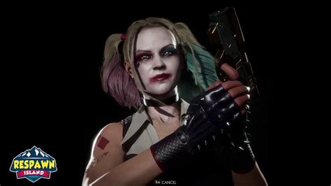 All Harley Quinn Intros And Victory Poses Mk11 Cassie Cage Skin Youtube