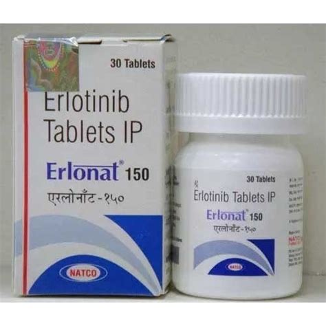 Erlonat Tablet Erlotinib Grade Standard Medicine Grade At Rs