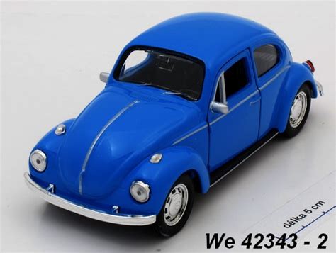 Welly 1 34 39 Volkswagen Beetle Hard Top Blue Code Welly 42343