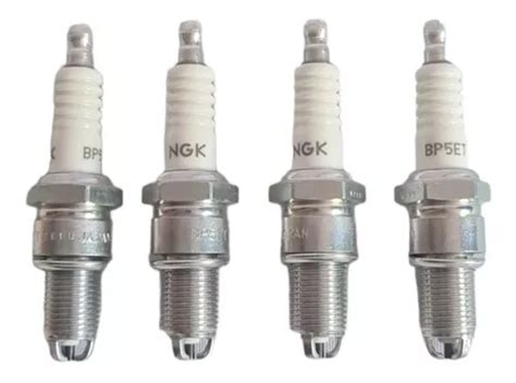 Bujia Estandar Ngk 4 Pzas 3 Electrodos Vw Jetta 1 8 Lt 93 99 Envío gratis